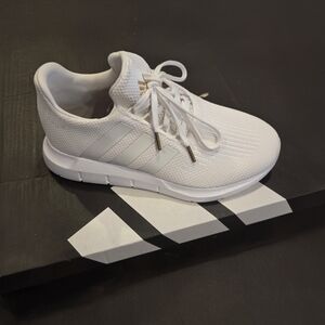 Adidas White Athletic Sneakers Size 8.5